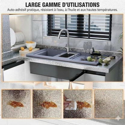 AluShield™ – Protection ultime contre l'huile et les taches de cuisine