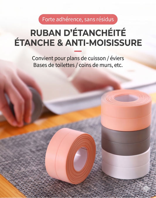 AquaSea – Le ruban d'étanchéité imperméable pour protéger durablement votre cuisine et salle de bain