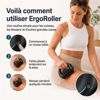 CelluRoll – Le rouleau de massage électrique anti-cellulite et musculaire
