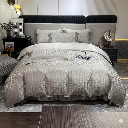 PureJacquard Chic – Le confort respirant et soyeux pour un sommeil haut de gamme