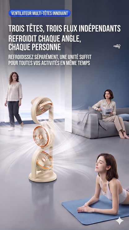 OmniFlow 360 – Le circulateur d'air indépendant multi-directions