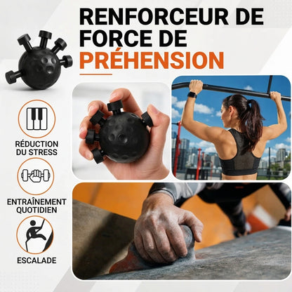 GripPower – Appareil de musculation ciblant les muscles de la main pour renforcer efficacement votre prise et le contrôle de vos doigts