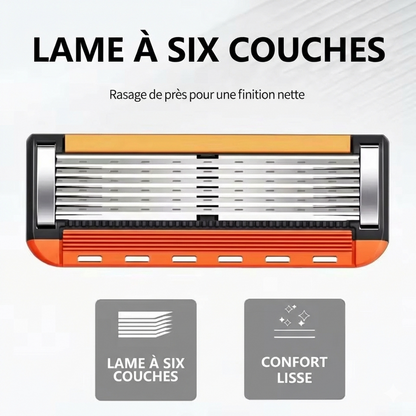 ProShave 6™ – Le rasage pro en un passage