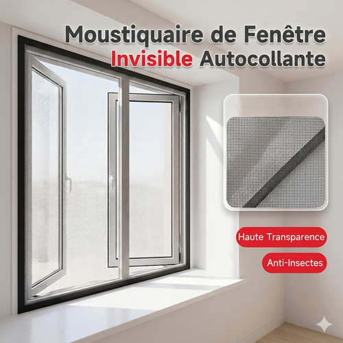 ClearView Pro – L'écran magnétique anti-insectes pour aérer en toute tranquillité