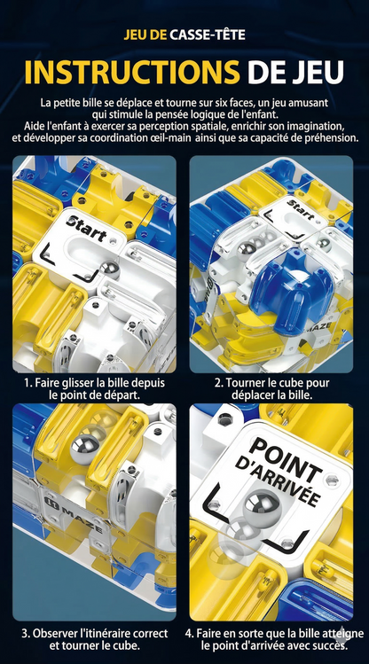 LabyCube 3D™ – Défi spatial fascinant et stimulant