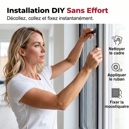 ClearView Pro – L'écran magnétique anti-insectes pour aérer en toute tranquillité
