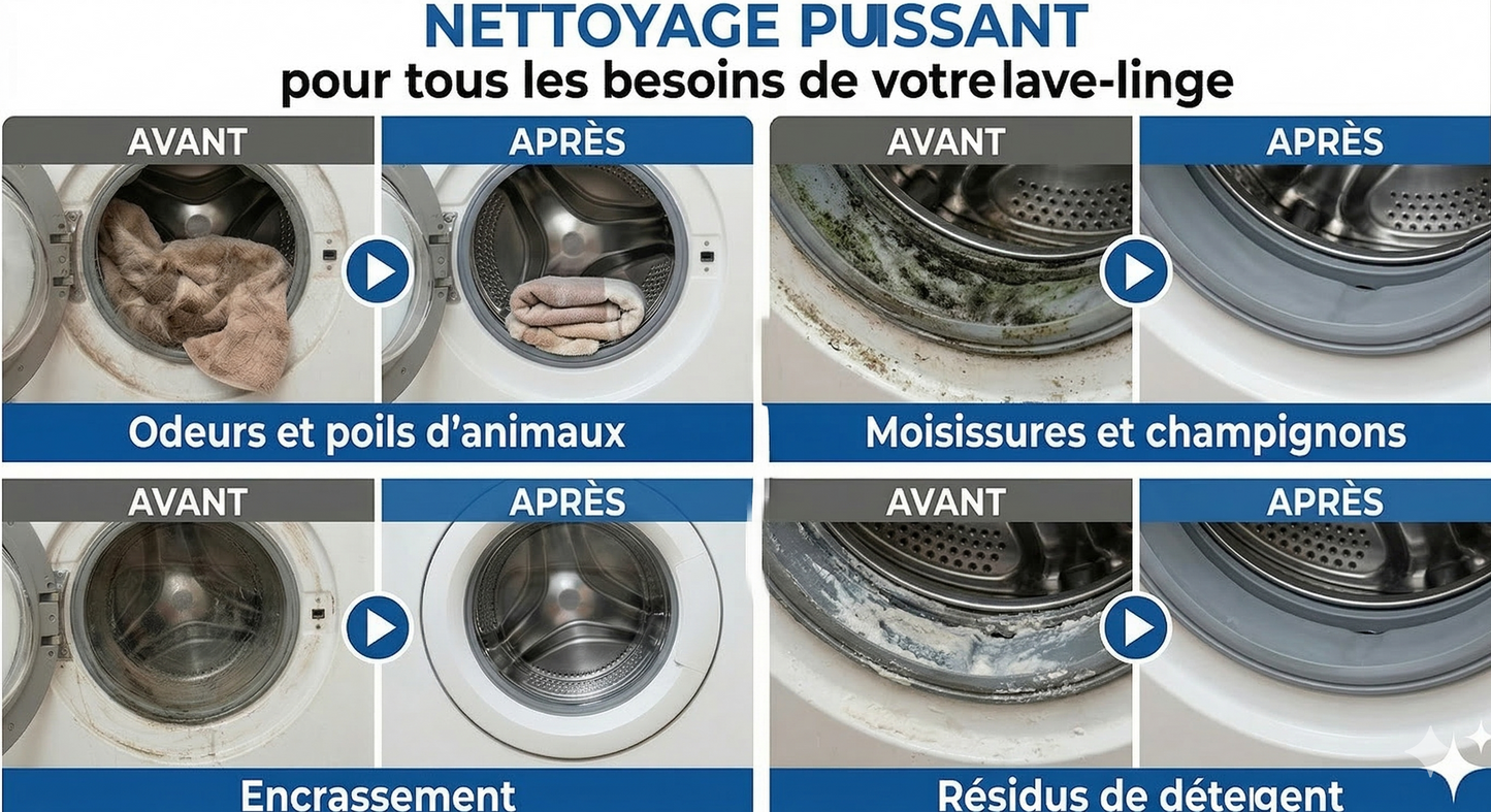 PureWash™ – Nettoyage en profondeur antibactérien