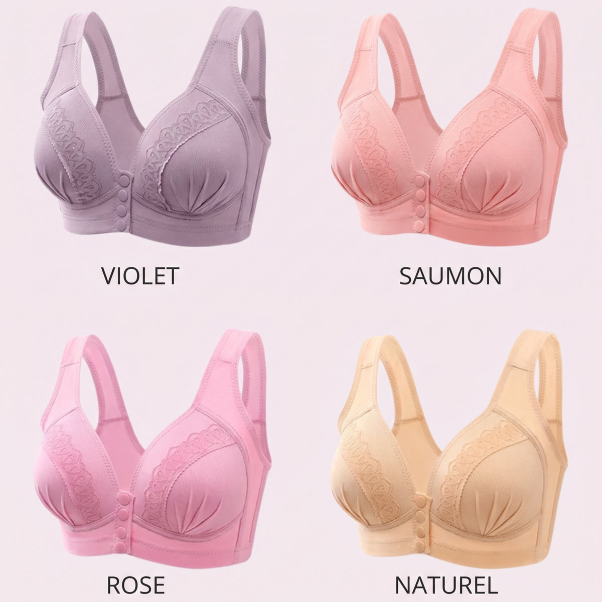 ComfortLift – Le soutien-gorge sans armature à fermeture avant