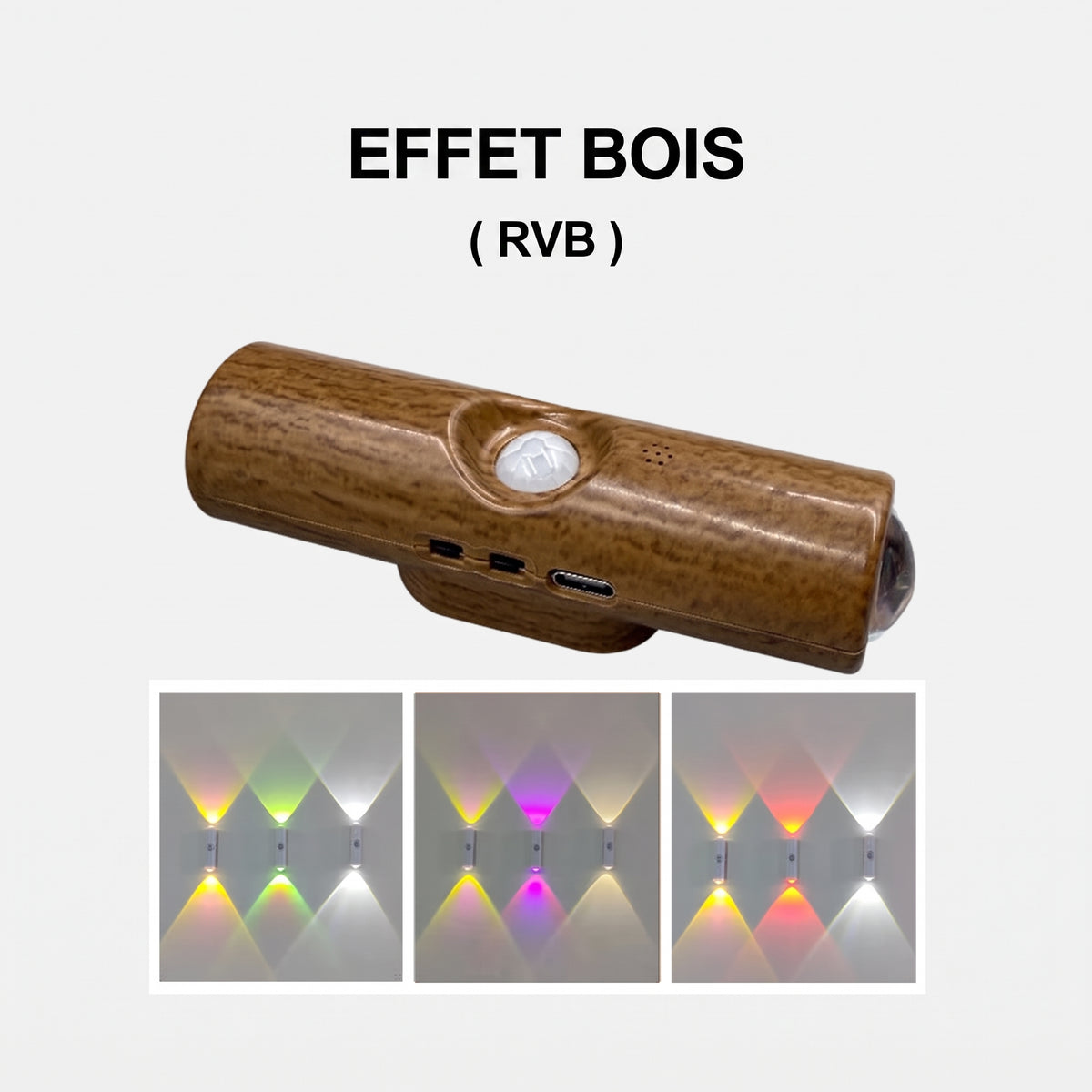 LumiMotion – L'applique murale magnétique RGB à détecteur de mouvement