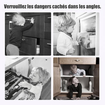 BabyLock 360 – Le bloque-porte discret pour placards et frigos