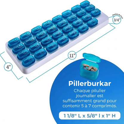 MediTrack Pro – L'organisateur mensuel sécurisé pour un suivi sans souci