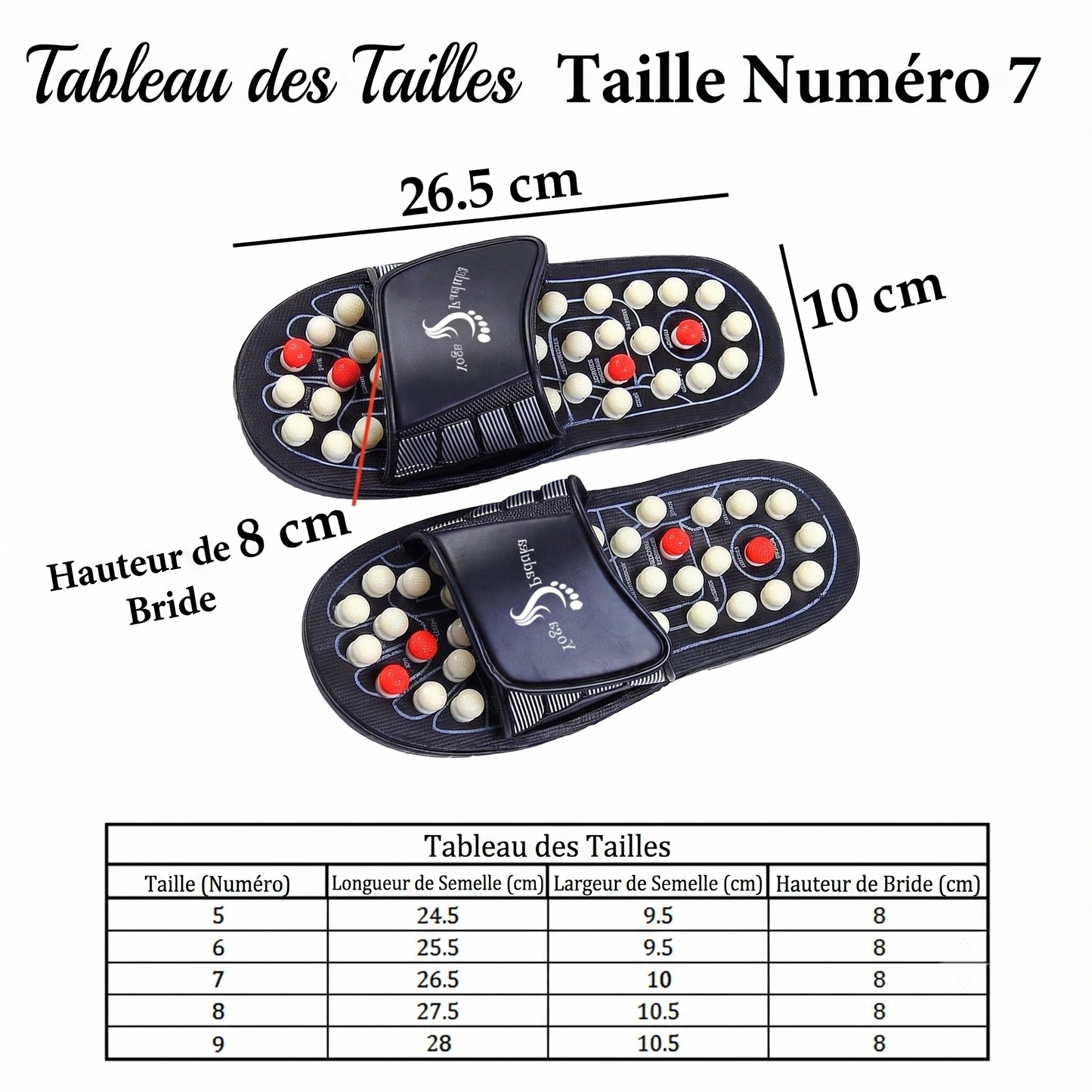 HolisticWalk Pro – Les pantoufles de réflexologie pour réduire le stress et la fatigue