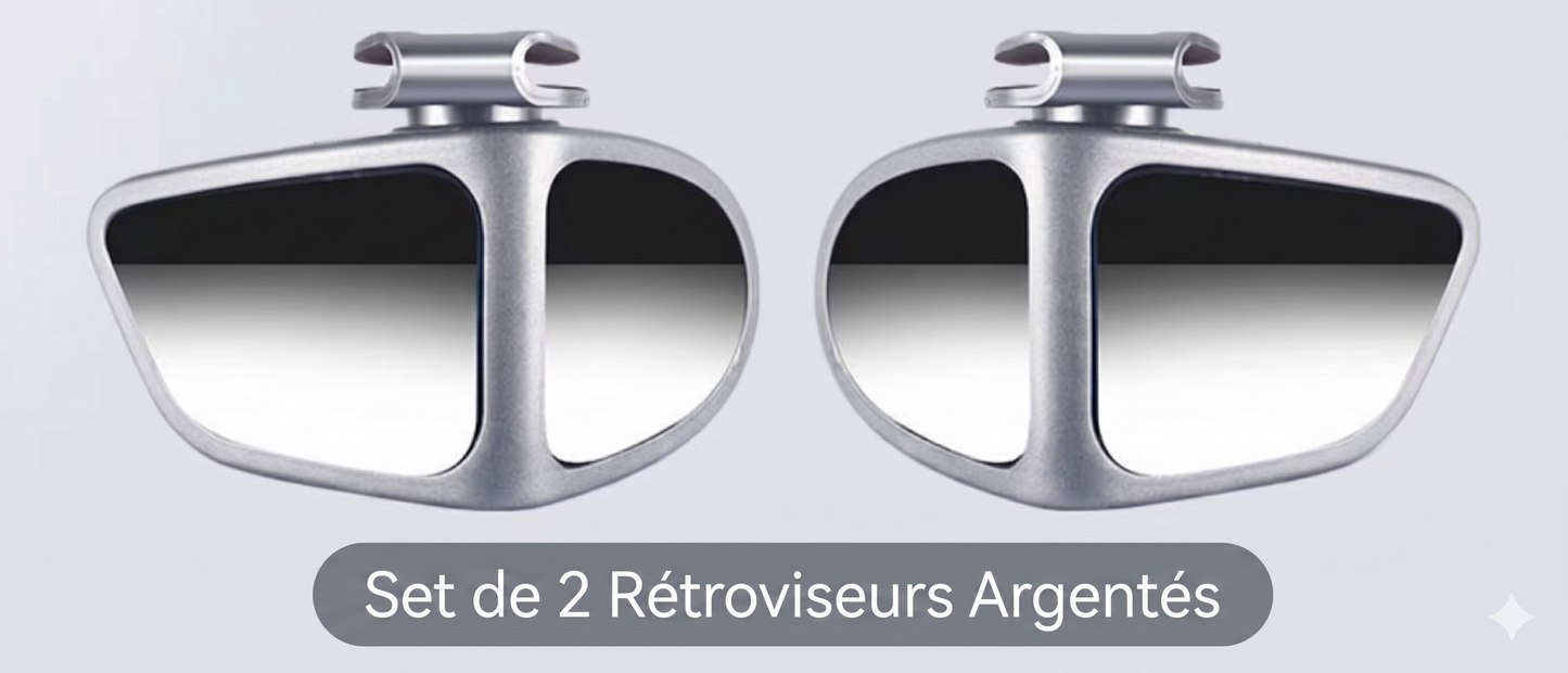 DualView 360 – Le double miroir d'angle mort pour une vision élargie et une conduite sécurisée