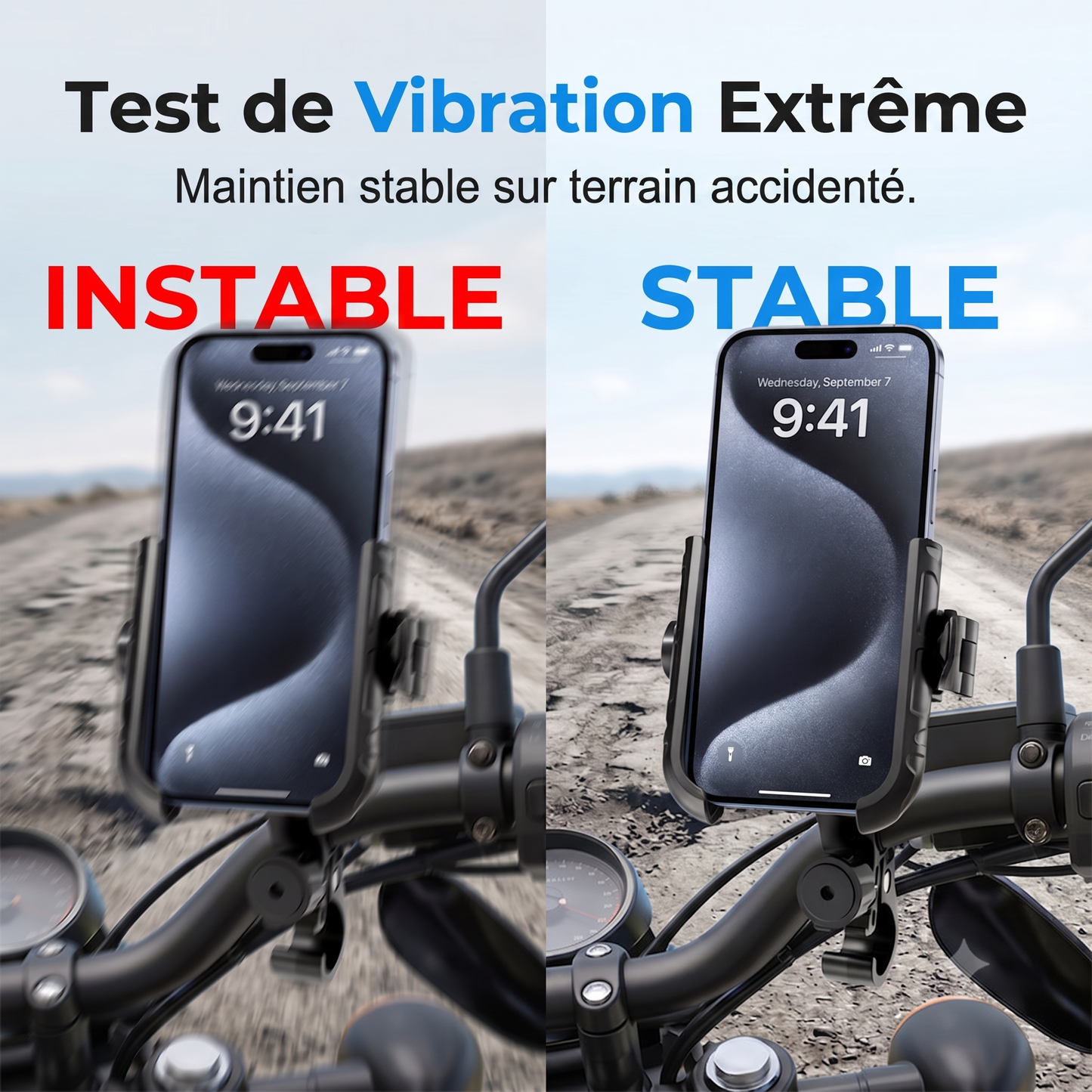 SecureLock – Support vélo à verrouillage sécurisé pour une stabilité optimale