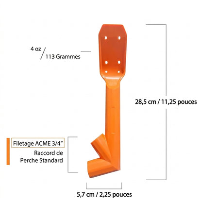 TryggRens – Nettoyez vos gouttières depuis le sol