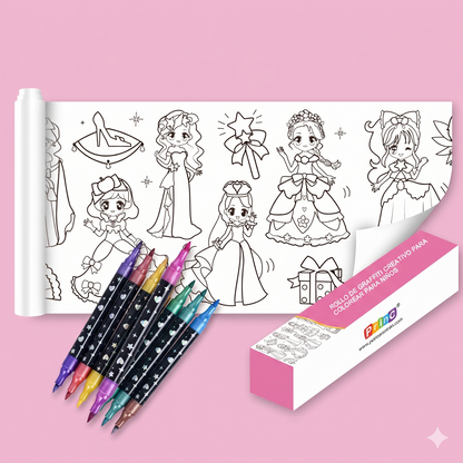 ColorRoll – Le rouleau artistique découpable pour enfants