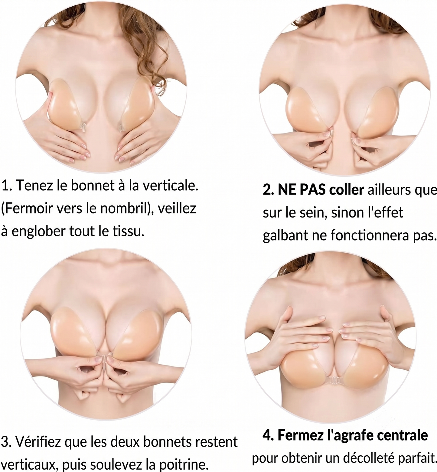 SecretLift – Le soutien-gorge adhésif invisible et galbant