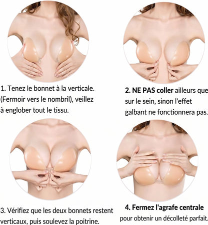 SecretLift – Le soutien-gorge adhésif invisible et galbant