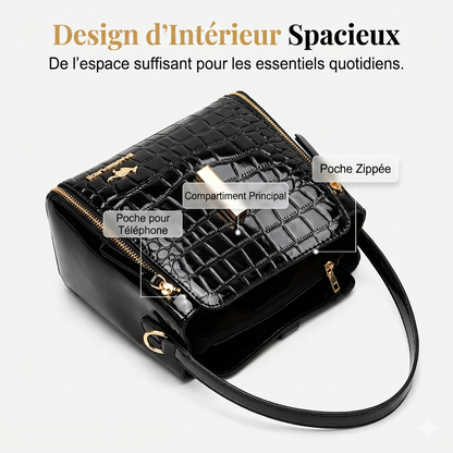 CrocoChic Pro – Le sac à main texturé croco pour une allure élégante au quotidien