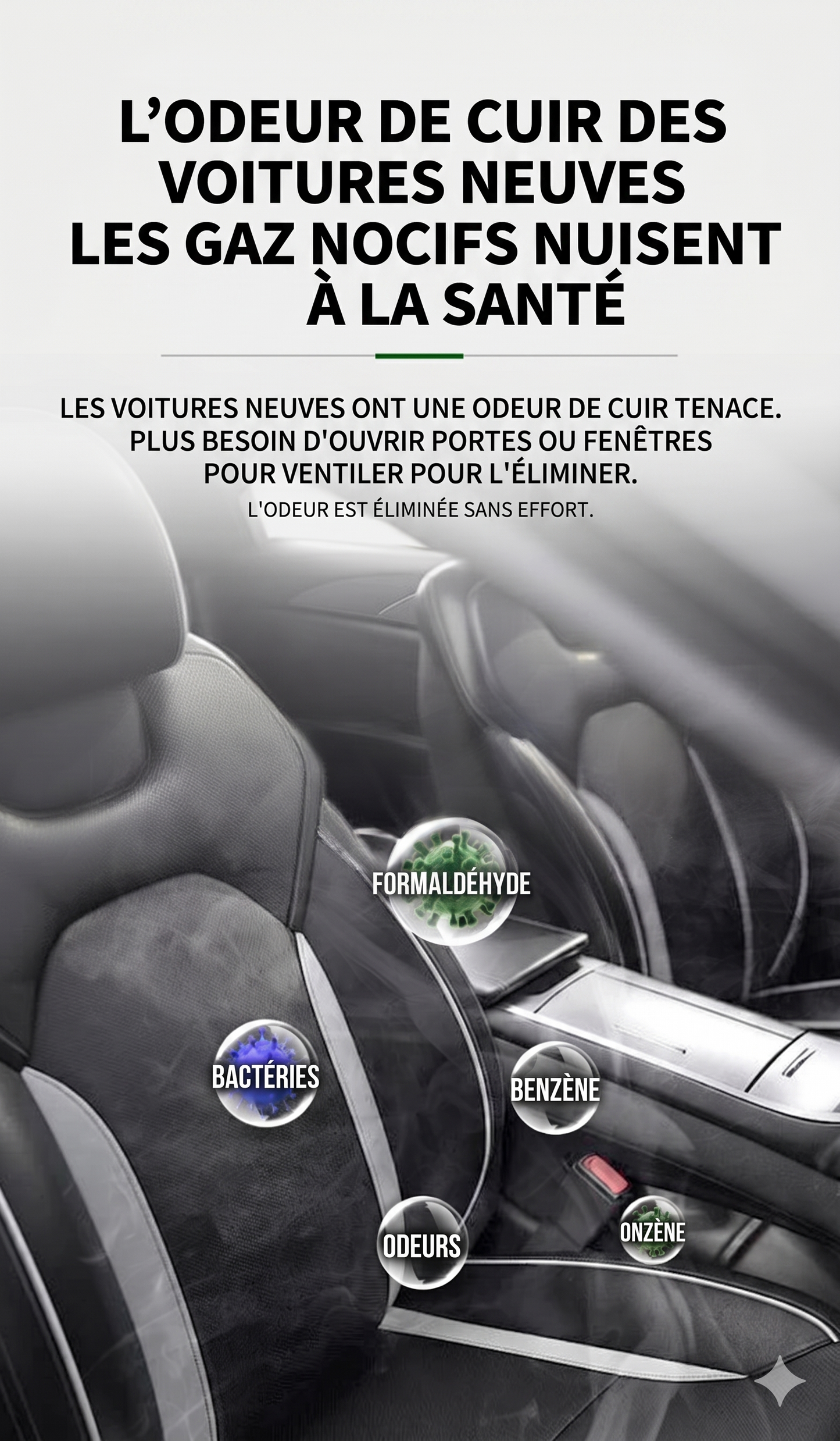 AutoPur – L'extracteur d'air silencieux à 3 turbines pour éliminer la chaleur extrême et les odeurs tenaces