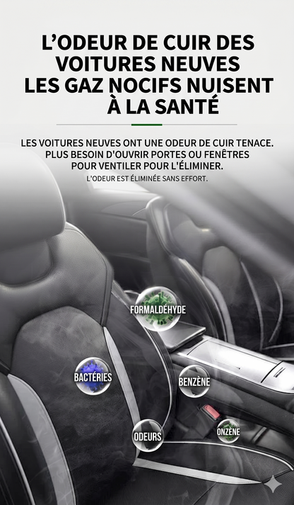 AutoPur – L'extracteur d'air silencieux à 3 turbines pour éliminer la chaleur extrême et les odeurs tenaces