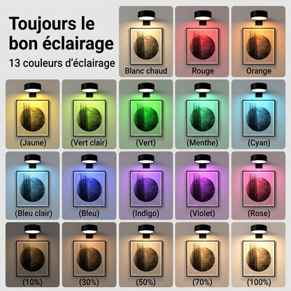 ArtGlow™ – Éclairage de précision pour mettre en valeur les détails de vos œuvres et apporter une touche de luxe