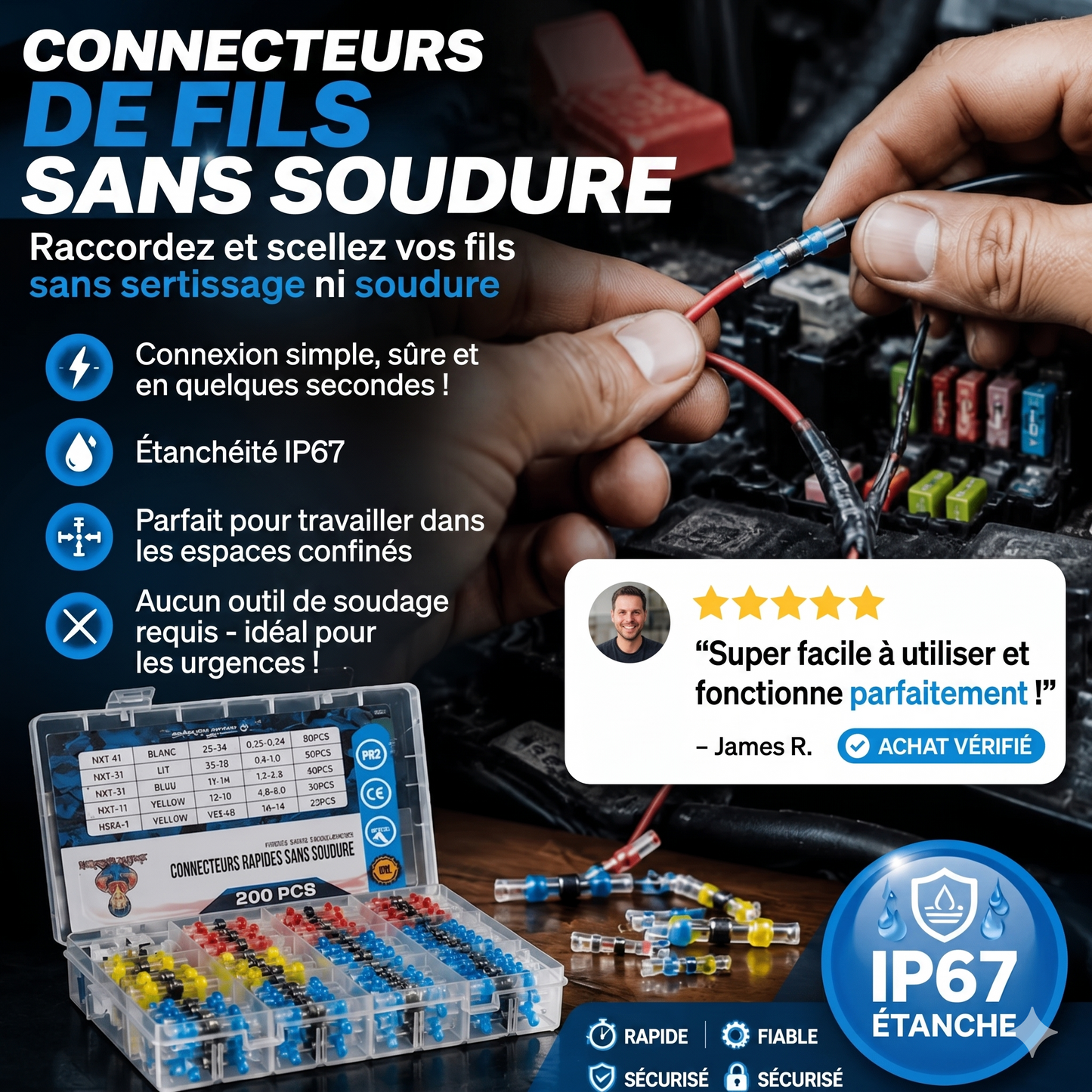 SolderSeal Pro – Le manchon de soudure tout-en-un pour des connexions électriques étanches
