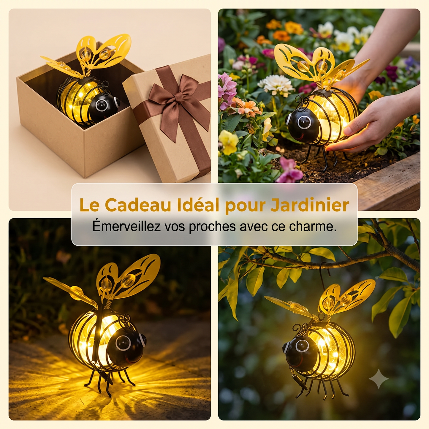 GardenCharm – L'insecte décoratif vibrant en métal