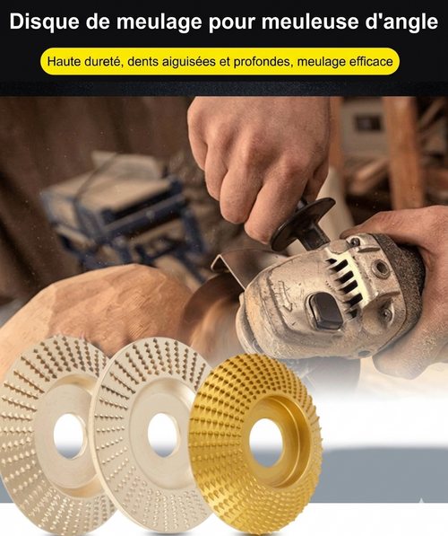 TurboGrind Pro – La meule en acier au carbone pour un façonnage ultra-rapide et sans effort