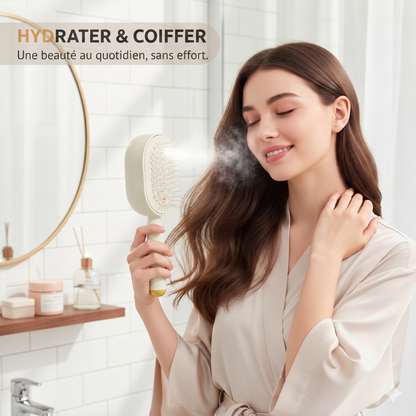 ScalpMist Pro – La brosse massante 2-en-1 avec spray nourrissant intégré