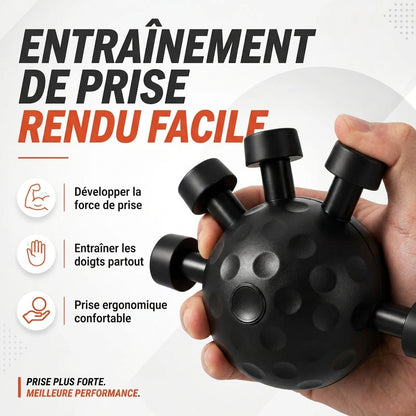 GripPower – Appareil de musculation ciblant les muscles de la main pour renforcer efficacement votre prise et le contrôle de vos doigts