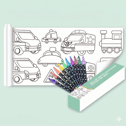 ColorRoll – Le rouleau artistique découpable pour enfants