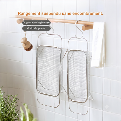 FlexiRack – L'égouttoir d'évier extensible et polyvalent