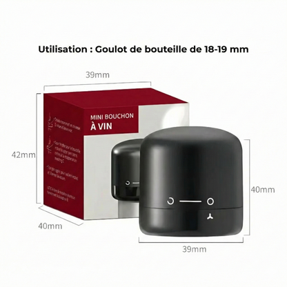 Bouchons de vin sous vide - préservent la saveur originale de votre vin
