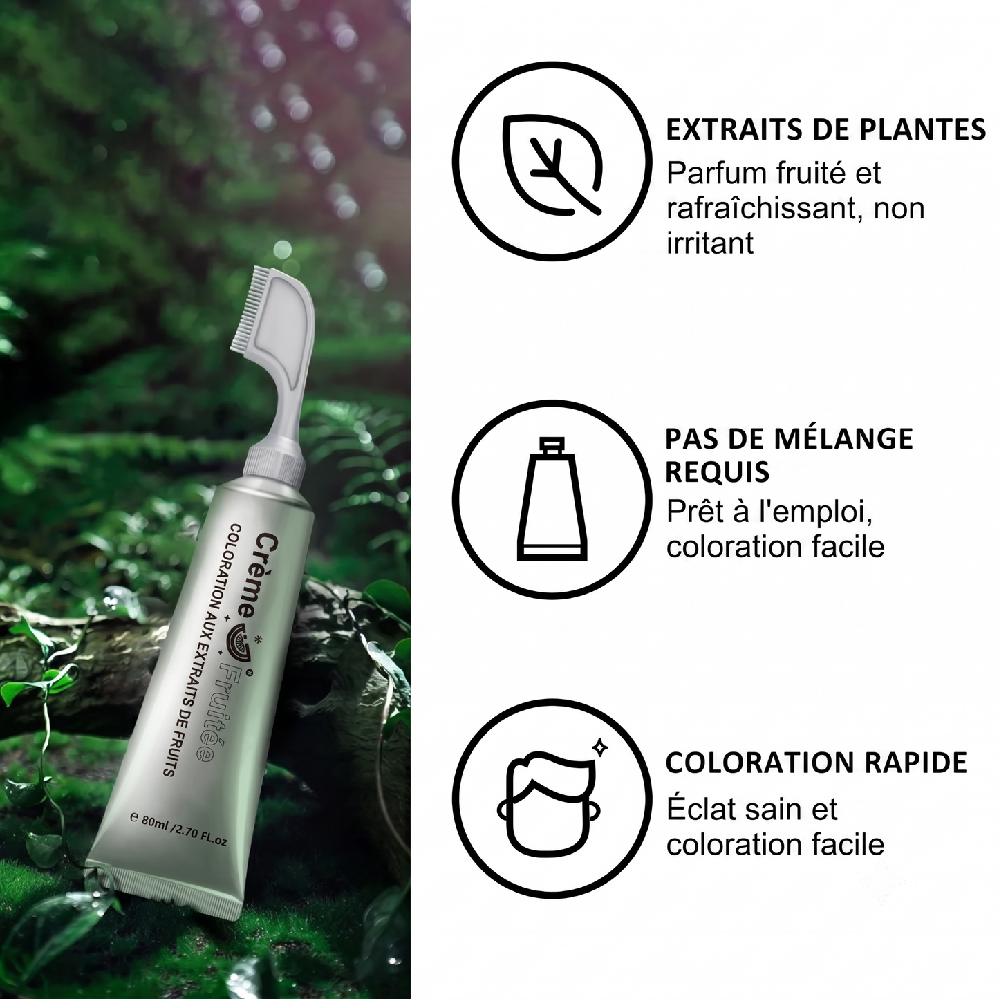 NaturaPeigne – La coloration végétale innovante pour allier soin nourrissant et noir intense naturel