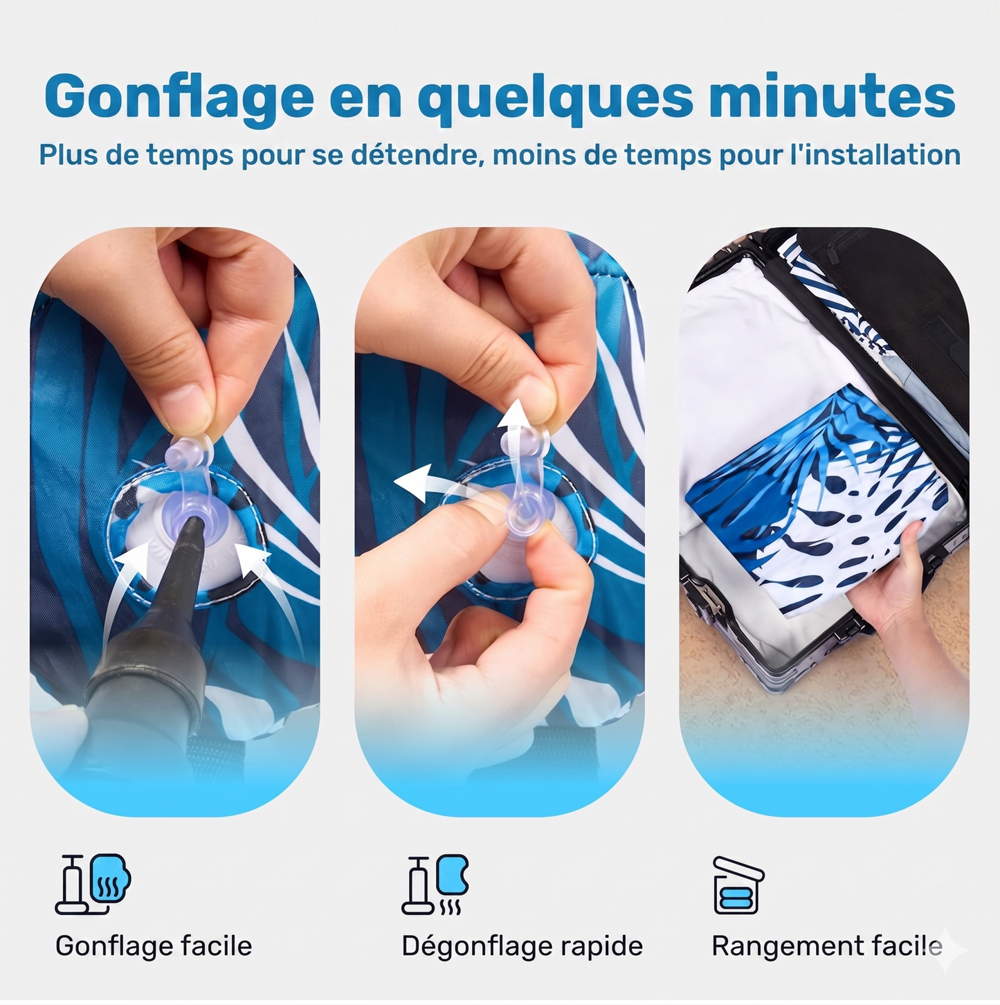 AquaLoung – Le siège ergonomique avec porte-gobelet intégré pour un confort chic et absolu sur l'eau