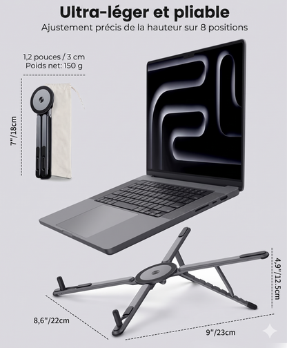 MultiStand – Le support ergonomique 3-en-1 pour tous vos appareils