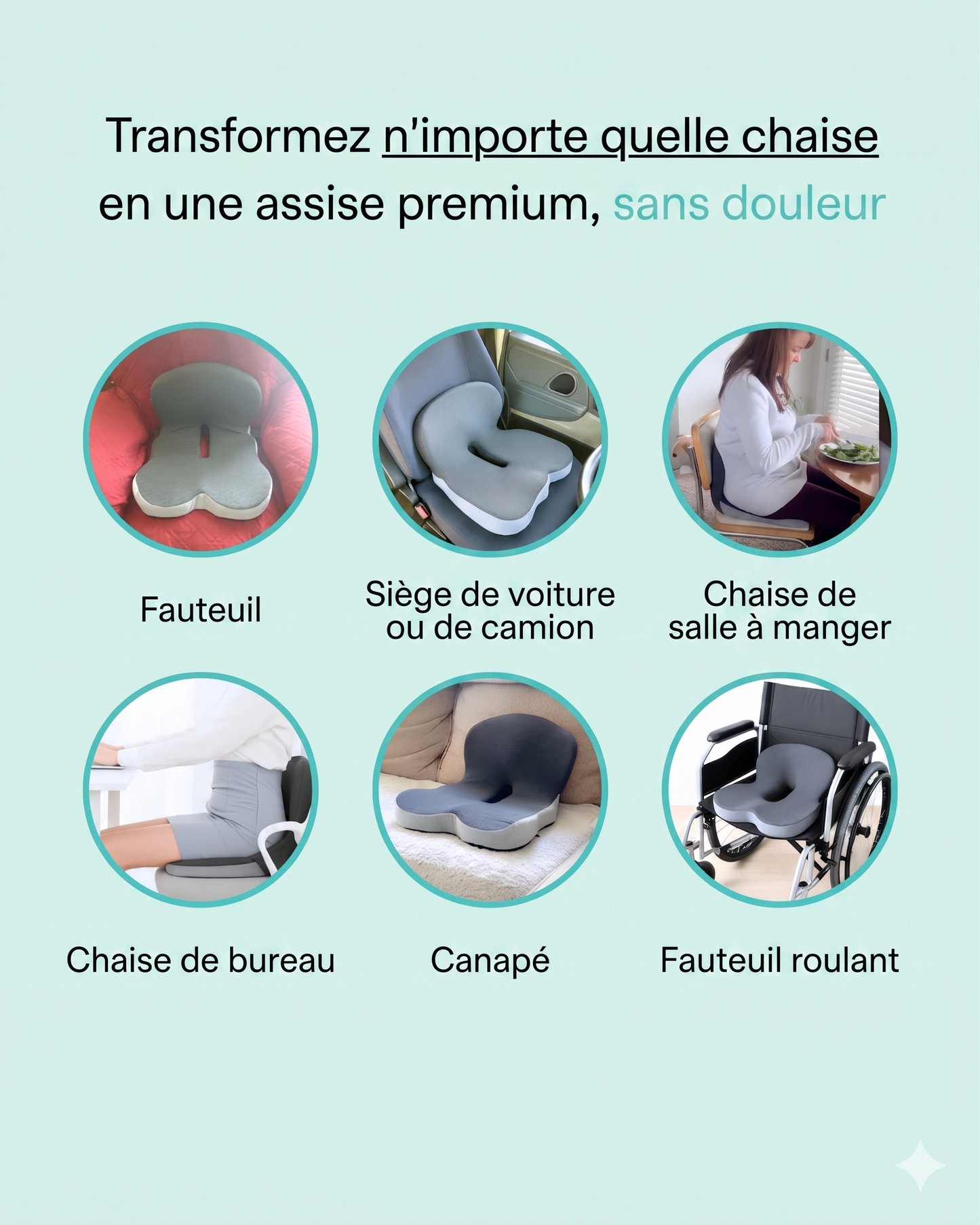 Hewilla – Le coussin ergonomique qui libère votre dos du quotidien