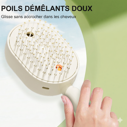 ScalpMist Pro – La brosse massante 2-en-1 avec spray nourrissant intégré