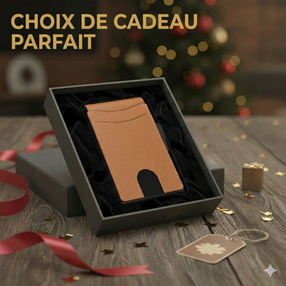 AirTrack™ – Portefeuille intelligent avec éjection fluide et slot AirTag