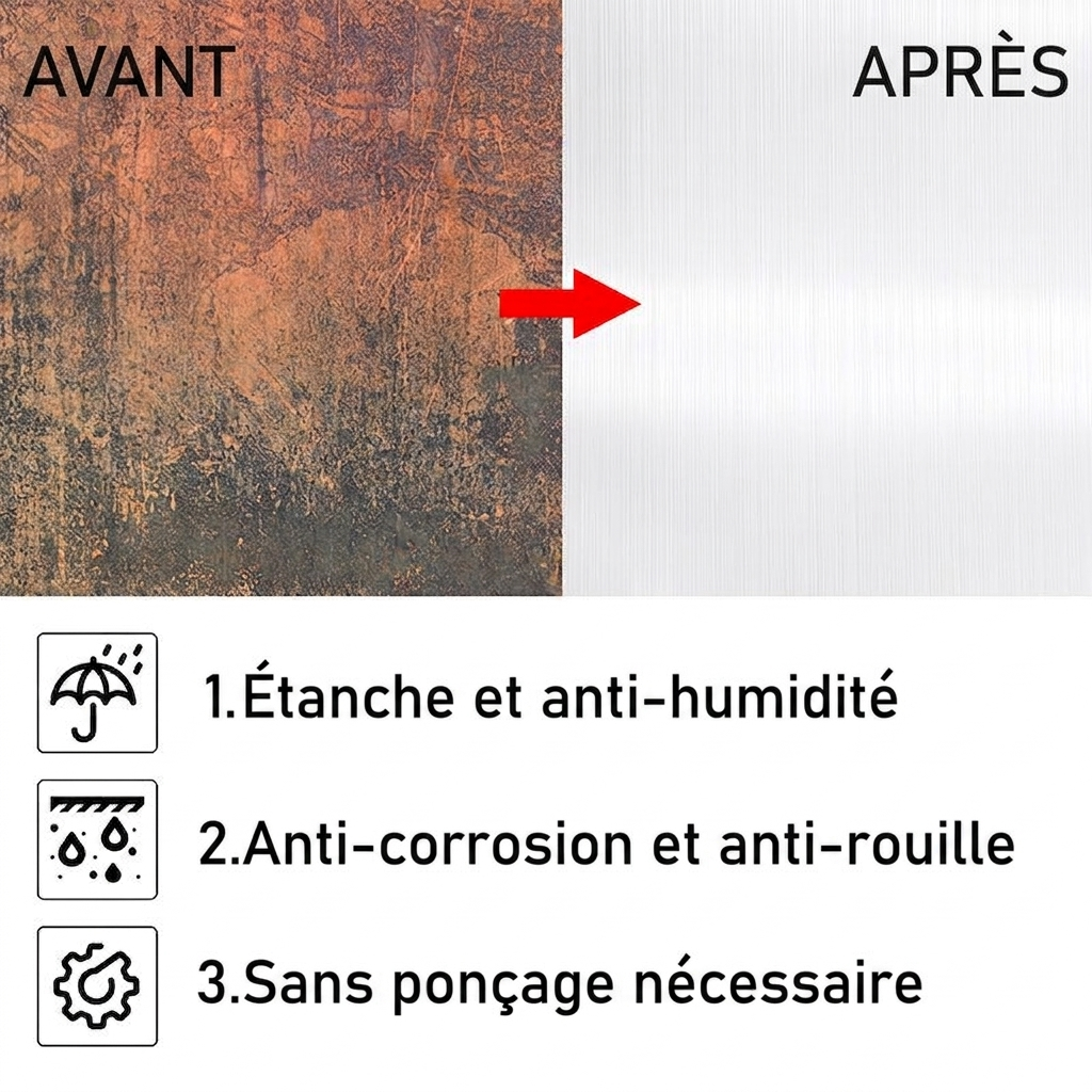 FerroProtect – Le convertisseur de rouille surpuissant pour restaurer et protéger durablement vos surfaces métalliques