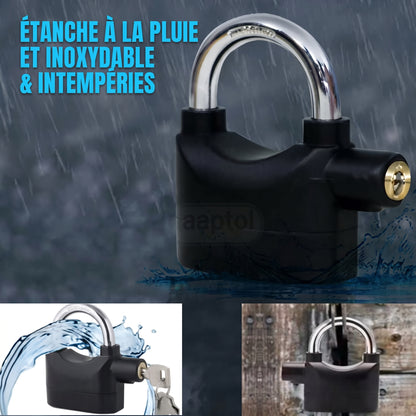 AlarmLock – Le cadenas haute sécurité avec sirène intégrée