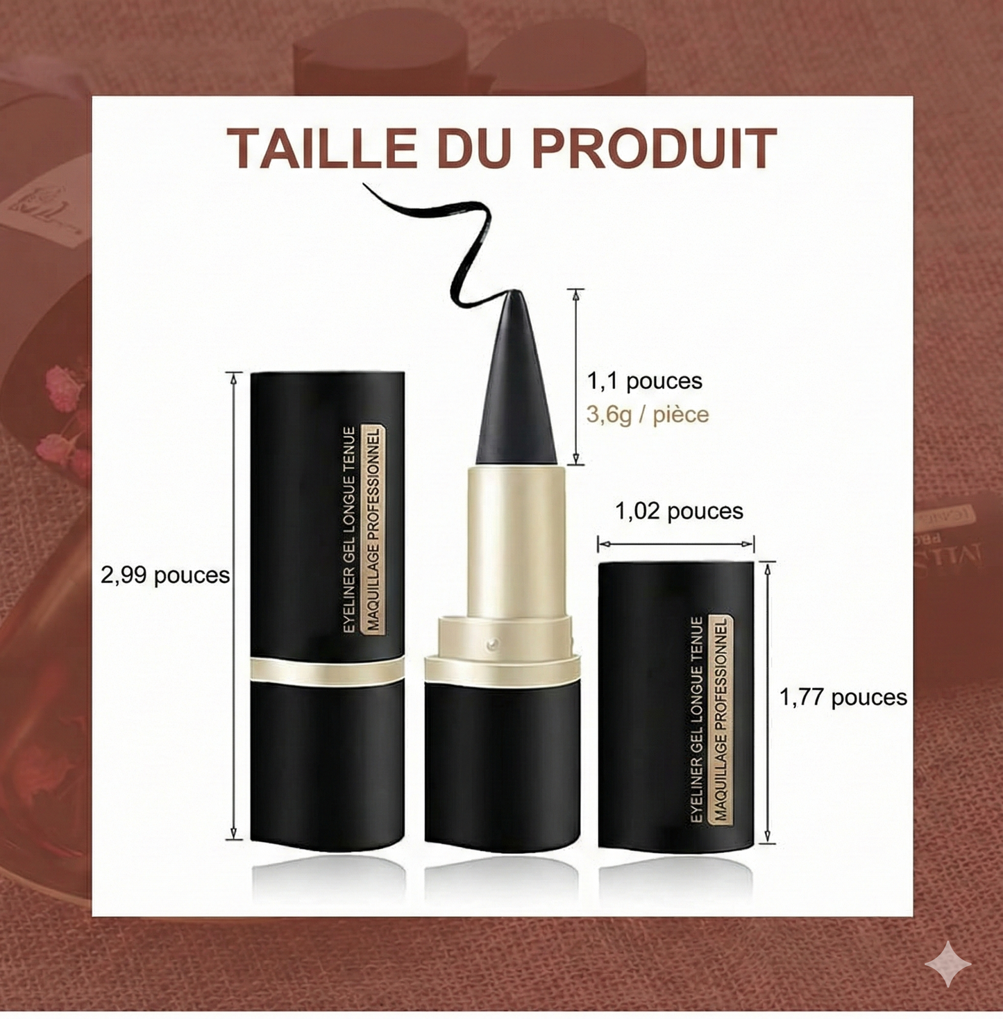 LipLine™ – Le regard glamour en un clin d'œil（1 acheté = 1 offert）