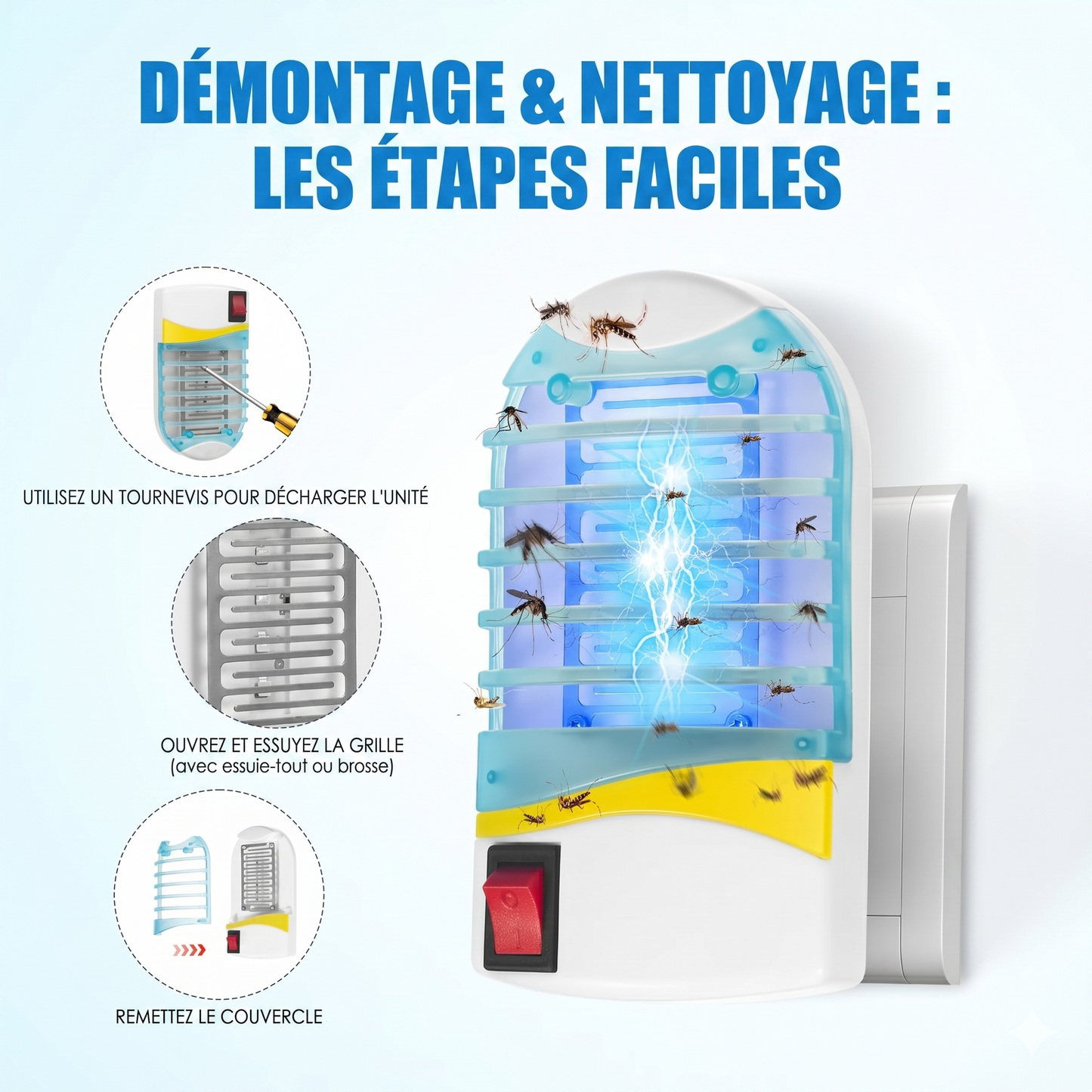 SilentZap – L'anti-moustiques électrique silencieux pour des nuits paisibles sans nuisibles