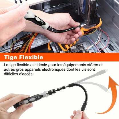 OmniFix 115 – Le kit de tournevis de précision 115 en 1 pour tous vos besoins de démontage