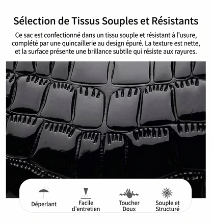 CrocoChic Pro – Le sac à main texturé croco pour une allure élégante au quotidien