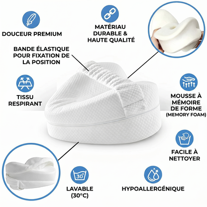 Pillow Pro™ – Le coussin ergonomique pour soulager vos jambes et votre dos