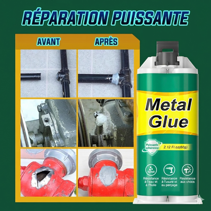 WeldFree Pro – La colle de réparation AB haute résistance pour fixer l'acier, l'aluminium et le cuivre sans soudure