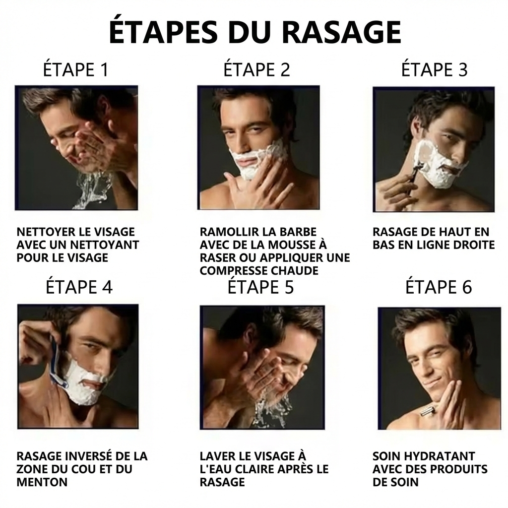 ProShave 6™ – Le rasage pro en un passage