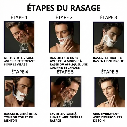 ProShave 6™ – Le rasage pro en un passage